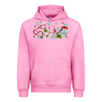 Fuchsia Pink christmas nurse Urban Hoodie - MaliasSmallBusiness