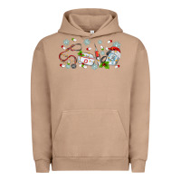 Pigment Burro christmas nurse Urban Hoodie - MaliasSmallBusiness