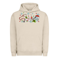 Pigment French Oak christmas nurse Urban Hoodie - MaliasSmallBusiness