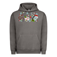 Pigment Tornado christmas nurse Urban Hoodie - MaliasSmallBusiness