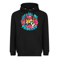Black just call me princess Heavyweight Hoodie - AdoDesignShop