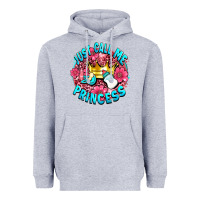 Heather Grey just call me princess Heavyweight Hoodie - AdoDesignShop