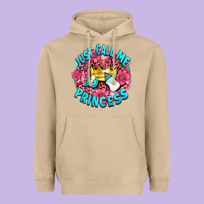 Just Call Me Princess Heavyweight Hoodie Designed By Adodesignshop