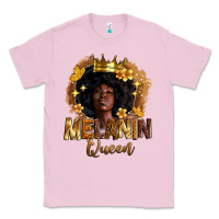 Bubblegum Pink melanin queen Classic Tee - Zillion Design Studio