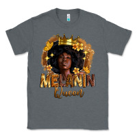 Charcoal Heather melanin queen Classic Tee - Zillion Design Studio