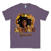 Lavender melanin queen Classic Tee - Zillion Design Studio