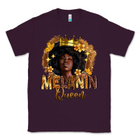Plum melanin queen Classic Tee - Zillion Design Studio