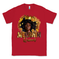 Red melanin queen Classic Tee - Zillion Design Studio