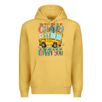 Antique Gold you don't have to be crazy to drive with us we can Premium Hoodie - MaliasSmallBusiness