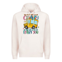 Pale Pink you don't have to be crazy to drive with us we can Premium Hoodie - MaliasSmallBusiness