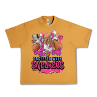 Peanut Butter Just a girl obsessed with sneakers Urban Heavy Tee - RanaPortraitStore
