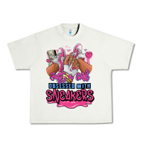 Pistachio Just a girl obsessed with sneakers Urban Heavy Tee - RanaPortraitStore