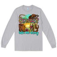 Moon Dust cowboy take me away Long Sleeve Tee - Zillion Design Studio
