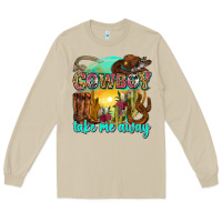 Mushroom cowboy take me away Long Sleeve Tee - Zillion Design Studio