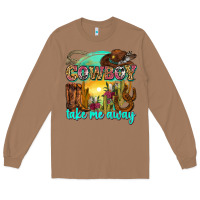 Cowboy Take Me Away Long Sleeve Tee | Teevron