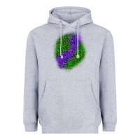 Heather Grey halloween leopard patch 3 Heavyweight Hoodie - BundleAndBundleShop