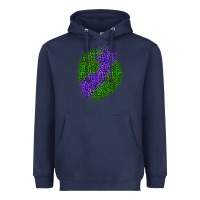 Navy halloween leopard patch 3 Heavyweight Hoodie - BundleAndBundleShop