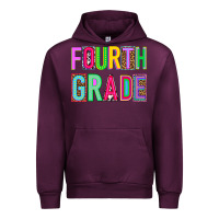 Mauve Wine fourth grade Urban Hoodie - NancyCooperArtShop