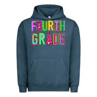 Pigment Midnight Navy fourth grade Urban Hoodie - NancyCooperArtShop