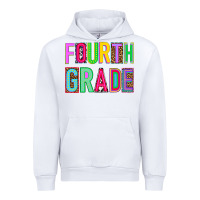 White fourth grade Urban Hoodie - NancyCooperArtShop