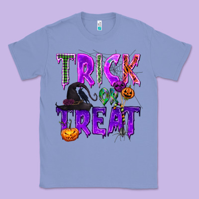 Trick Or Treat Classic Tee Designed By Texasbilliewilder