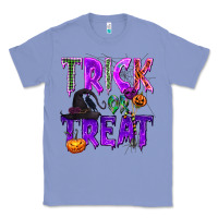 Colony Blue Trick or Treat Classic Tee - texasbilliewilder