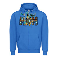 True Royal show mom Zipper Hoodie - SublimationCraftShop