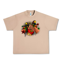 Burro Juneteenth black girl sneakers Urban Heavy Tee - RanaPortraitStore