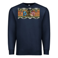 Navy soldier dad license  plate Premium Sweatshirt - Artiststas