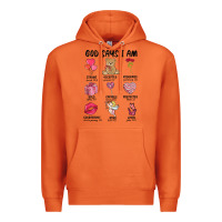 Carrot god says i am valentine's day Premium Hoodie - MaliasSmallBusiness
