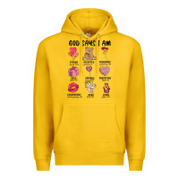 Lemon god says i am valentine's day Premium Hoodie - MaliasSmallBusiness