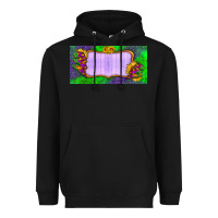 Black custom halloween lightning bolt license plate Heavyweight Hoodie - BundleAndBundleShop