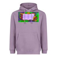 Lavender custom halloween lightning bolt license plate Heavyweight Hoodie - BundleAndBundleShop
