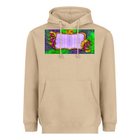 Mushroom custom halloween lightning bolt license plate Heavyweight Hoodie - BundleAndBundleShop