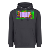 Smoke custom halloween lightning bolt license plate Heavyweight Hoodie - BundleAndBundleShop