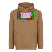 Toasted Coconut custom halloween lightning bolt license plate Heavyweight Hoodie - BundleAndBundleShop