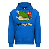 Cobalt custom teacher books Urban Hoodie - NancyCooperArtShop