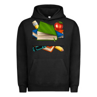 Pigment Black custom teacher books Urban Hoodie - NancyCooperArtShop