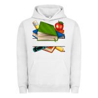 Pigment Lunar Rock custom teacher books Urban Hoodie - NancyCooperArtShop