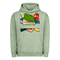 Pigment Oil Green custom teacher books Urban Hoodie - NancyCooperArtShop