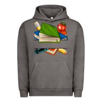 Pigment Tornado custom teacher books Urban Hoodie - NancyCooperArtShop