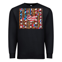 Black western usa flag heart and stars tumbler Premium Sweatshirt - Artiststas