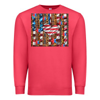 Cardinal western usa flag heart and stars tumbler Premium Sweatshirt - Artiststas