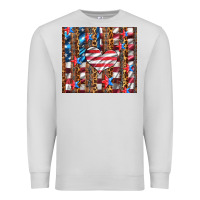 Dove Grey western usa flag heart and stars tumbler Premium Sweatshirt - Artiststas