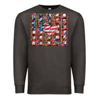 Smoke western usa flag heart and stars tumbler Premium Sweatshirt - Artiststas
