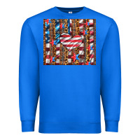 True Royal western usa flag heart and stars tumbler Premium Sweatshirt - Artiststas