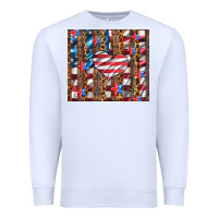 White western usa flag heart and stars tumbler Premium Sweatshirt - Artiststas