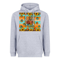 Heather Grey Feast mode Heavyweight Hoodie - Artiststas