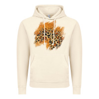 Vintage Artic leopard glitter patch Vintage Hoodie - AdoDesignShop