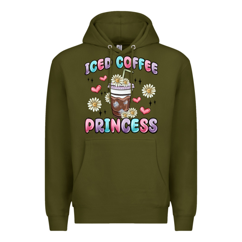 Iced Coffee Princess Premium Hoodie by MaliasSmallBusiness | Teevron